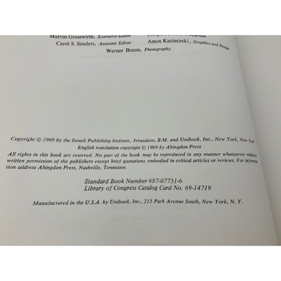 Vintage 1969 Christmas A Pictorial Pilgrimage Pierre Benoit Abingdon Press - Picture 6 of 10